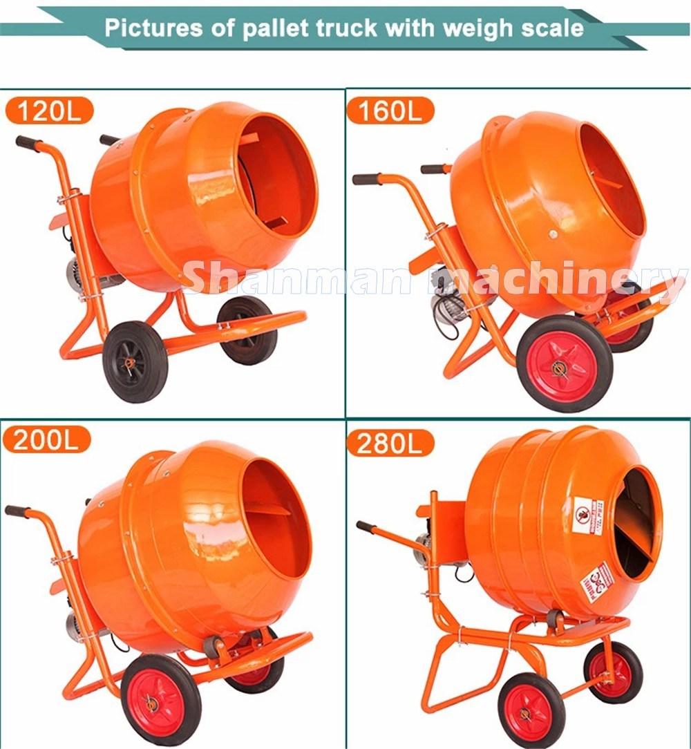 350L Hand Push Mixer Machine Concrete Price