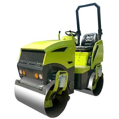 Factory Price 1 Ton 1.5 Ton 2 Ton Tandem Mini Road Roller Compactor