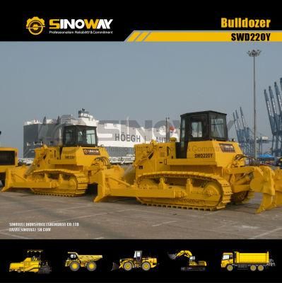 19 Ton Construction Mini Crawler Bulldozer Sinoway 200 HP Small Bulldozer with Cummins Engine