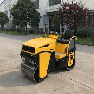 EPA Engine 0.8 Ton 1 Ton 1.5 Ton Vibratory Road Rollers Compacting Equipment for Construction