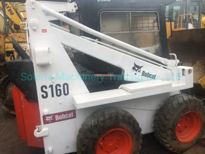 Used Bobcat S160 Skid Steer Loader Construction Machinery