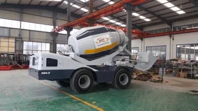 300 Degree Rotating Discharge Concrete Mixer (HQ4.0) with ISO Certificate