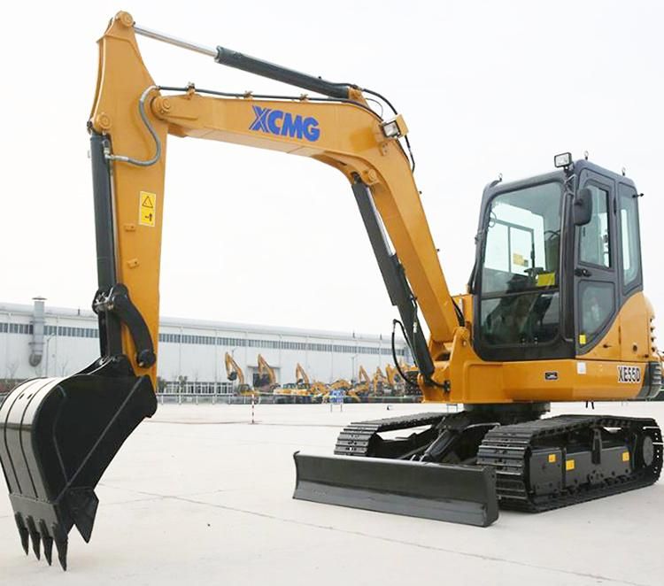 XCMG Official Xe55D 5.5 Ton Chinese Small Hydraulic Mini Crawler Excavator Price for Sale