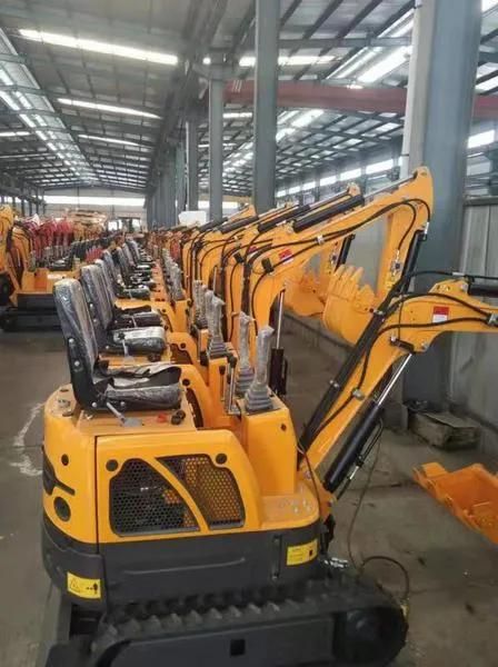 1 Ton Mini Crawler Excavator with Spare Parts Xn12