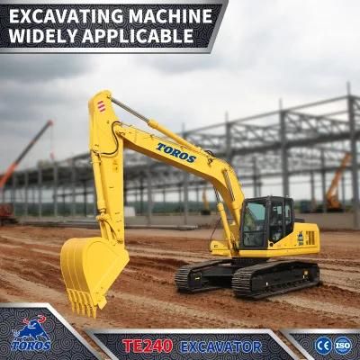 Digging Multifunction Hydraulic Crawler Towable Backhoe Excavator with Euro 5 EPA Engine