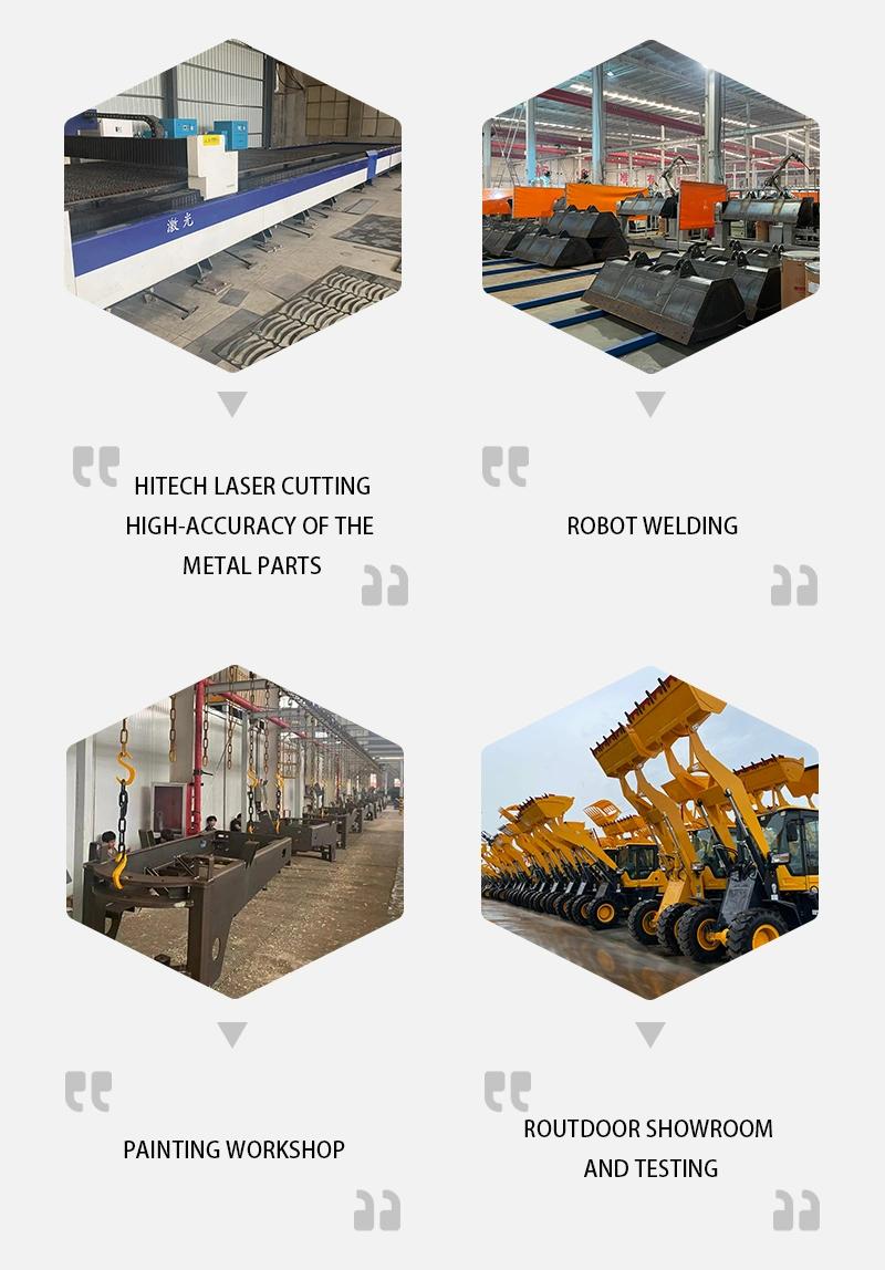 910 912 915 916 Brand New Mini Small Compact Cheap Articulated Front Wheel Loader with Attachment Price List with CE