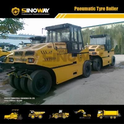 New 100HP Pneumatic Rubber Tyre Road Roller with Cummisn Engine