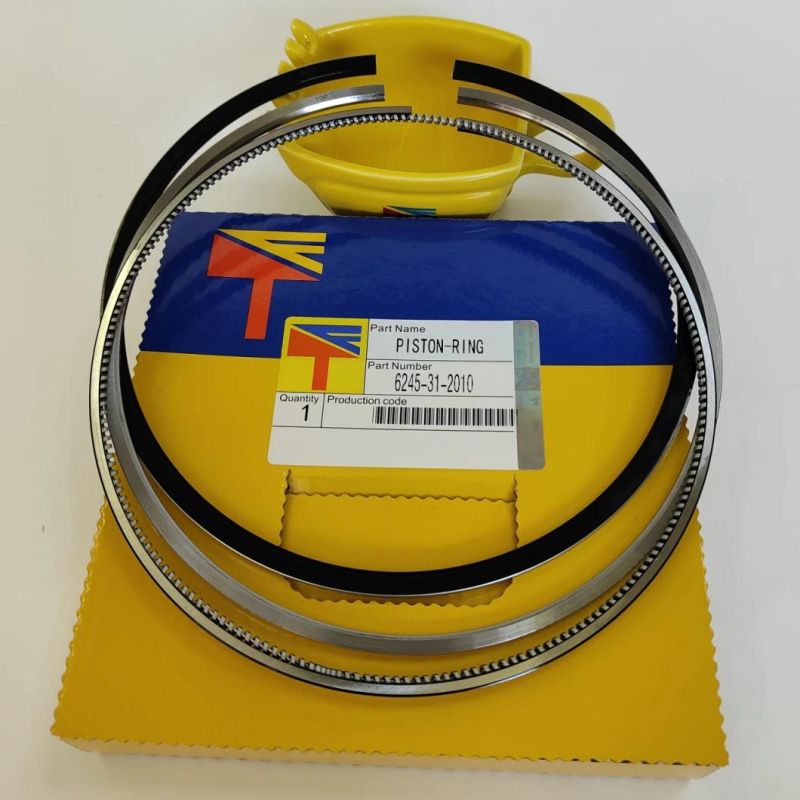 High Quality Diesel Engine Mechanical Parts Piston Ring 6245-31-2010 for Excavator Parts PC1250-8 Wheel Loaders Parts Wa600-6 Engine Parst SAA6d170e-5 Qak23