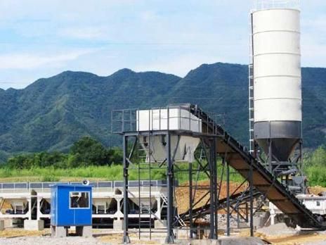 China Brand 75m3/H Ready Mixed Concrete Batching Plant Hzs75vy