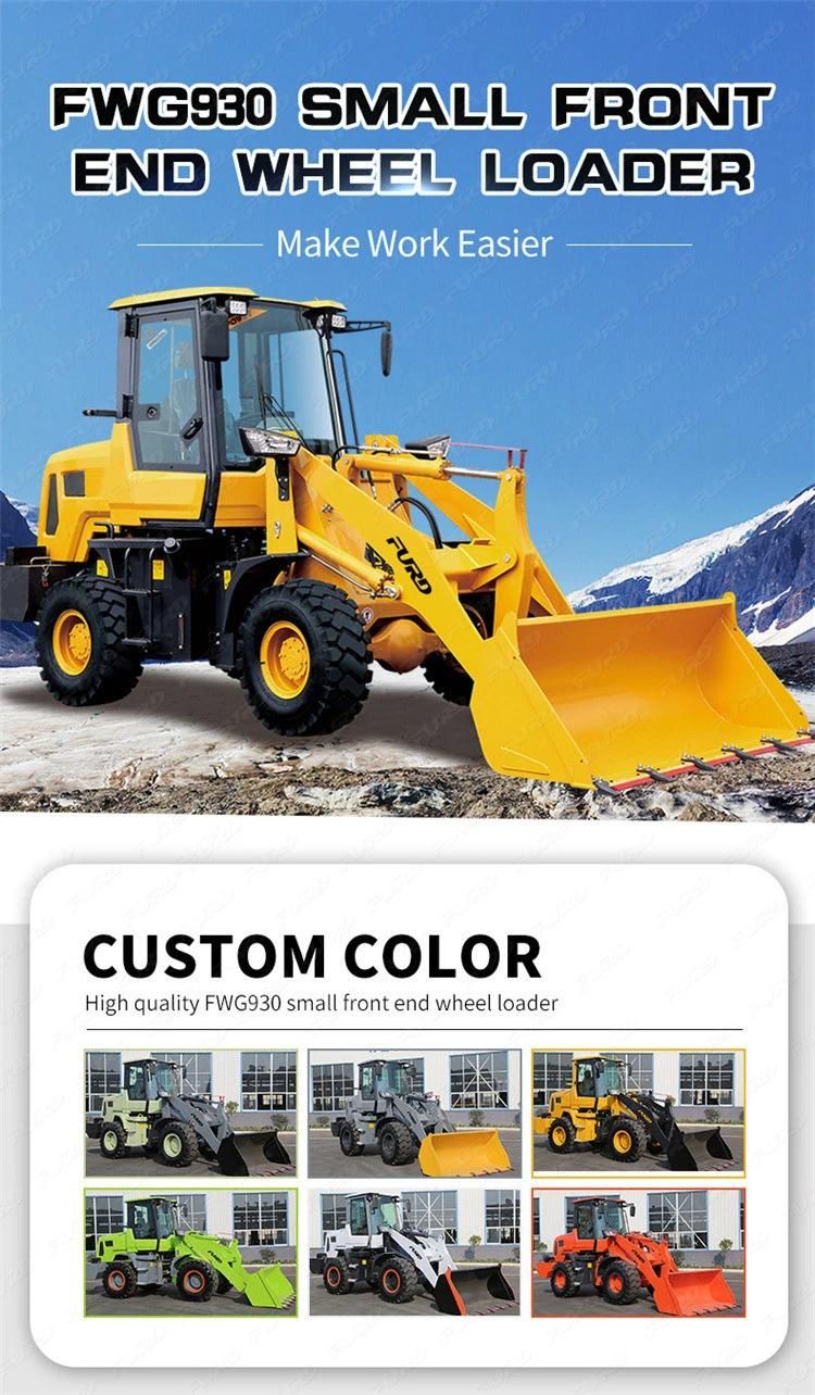 Diesel Wheel Loader Front End Loader for Sale