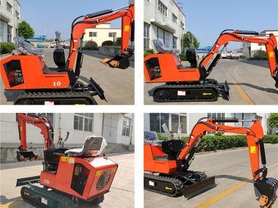 Elite Hot Sale 0.9ton Excavator Mini Digging Machine for Farm Garden