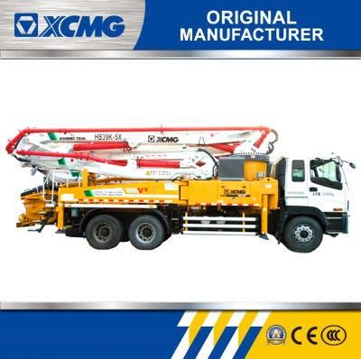 XCMG Official Hb39V 39m Hydraulic Truck-Mounted Concrete Pump Truck Machine Price