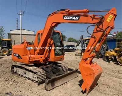 Used Excavator for Sale Doosan Dh80 Excavator 8ton Digger Crawler Excavator