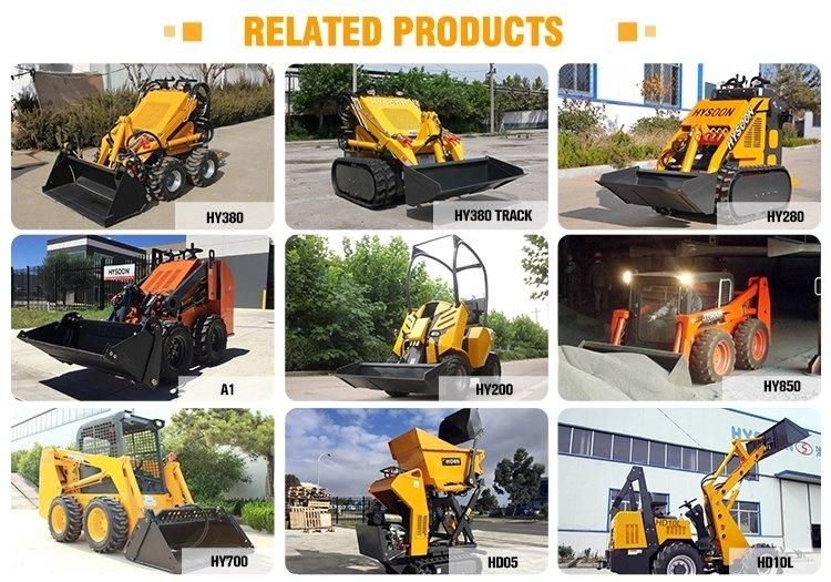 Mini Wheel Loader Articulated Skid Steer Loader Mini Wheel Loader EPA for Sale