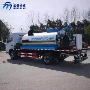 6 Ton Intelligent Type Asphalt Distributor Truck Bitumen Distributor with Siemens PLC Control for Sale