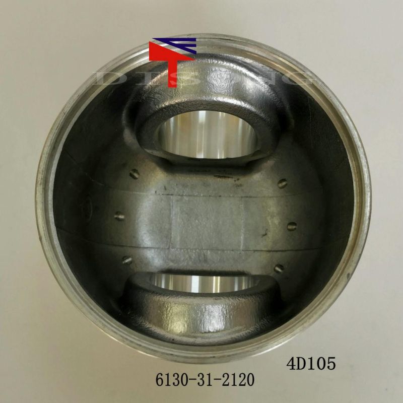 High-Performance Diesel Engine Engineering Machinery Parts Piston 6130-31-2120 for Engine Parts S4d105 Generator Set