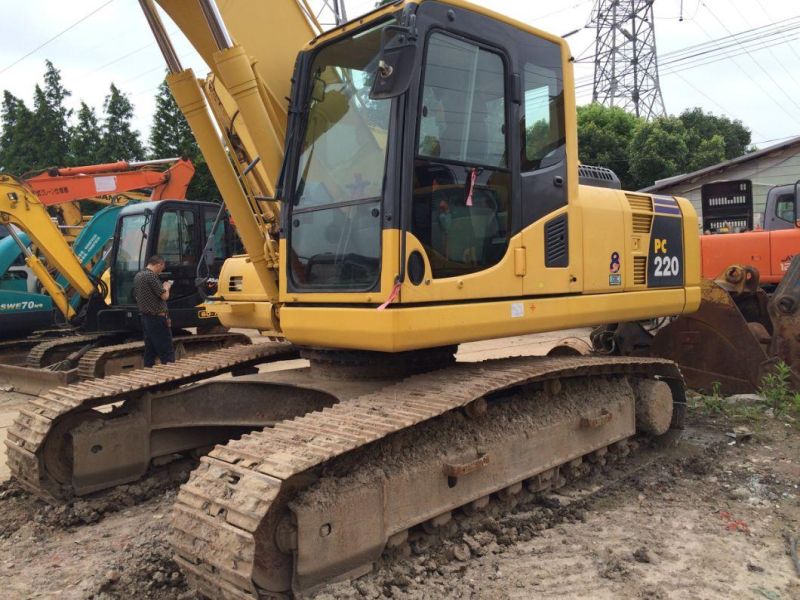 Japan Origin Low Hour Used Komatsu 22t PC220 Mark 8 PC220-8 Crawler Excavator