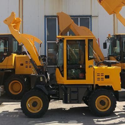 China Manufacturer Price List of Farm Machine 1t Rated UR910 Mini Wheel Loader Small Loader