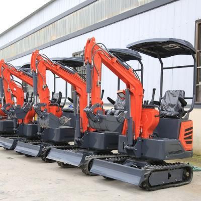 Low Fuel Consumption Gasoline Mini Excavator High Ground Clearance Excavators Mini