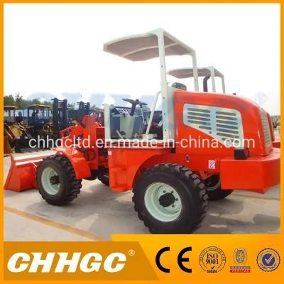 0.55m&sup3; Bucket 1.2 Ton Mini Front End Wheel Loader with Open Cab