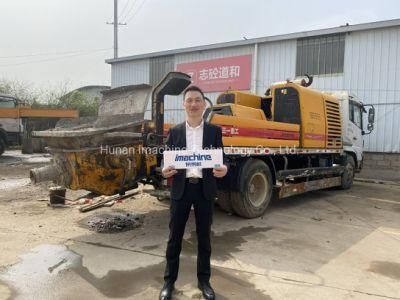 Used Truck-Mounted Concrete Pump Sy9018 Avaliable in China Changsha