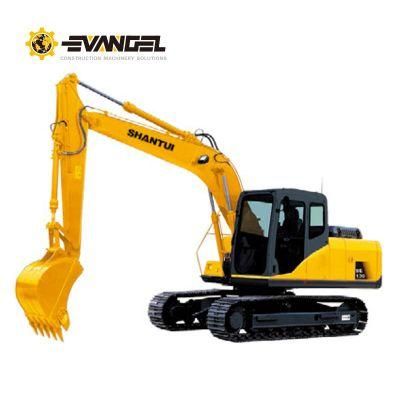 Shantui 13.5ton 0.55m3 Crawler Excavator Se135 with Cummins Engine