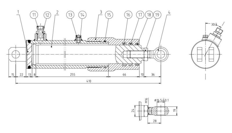 Hydraulic Oil Cylinder Hydraulic Cylinder Good Price