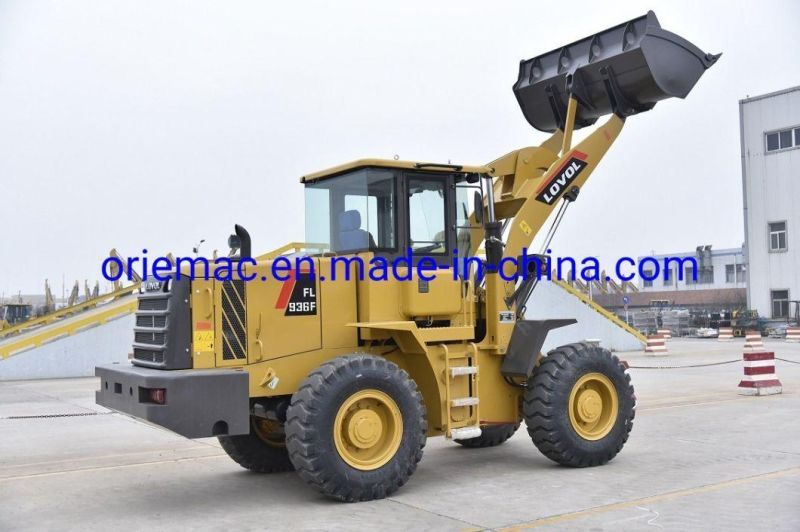 Lovol 2cbm 3ton Bucket Wheel Loader FL936h Front Loader for Sale