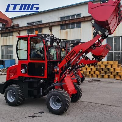 0.8t Zl08 Compact Wheel Loader Earthmoving Machinery for Europe Market