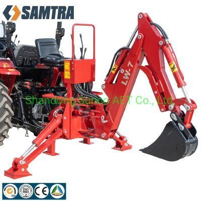 Hydraulic Drive Lw Tractor Backhoe Digger Excavator Loader