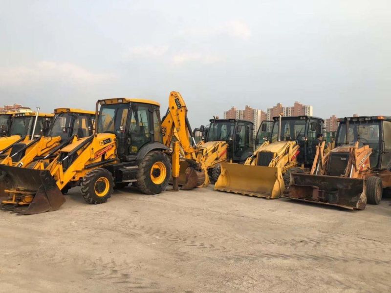 Used Jcb Backhoe Loader Low Hours Good Condition in Stock, Secondhand Backhoe Loader 3cx 4cx Hot Selling