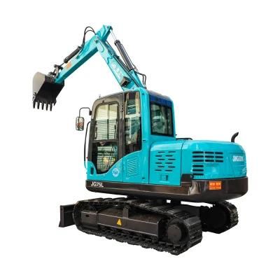 China Popular Cheap Small Digging Machine Jg75L Bucket Crawler Excavator