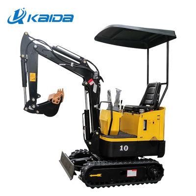 1 Tons of Multi-Functional High-Efficiency Small Mini Crawler Excavators Are Widely Sold Abroad