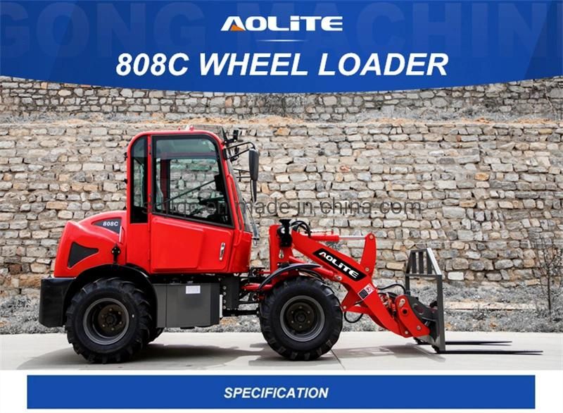 Brand New Cheap Price 800kg Load Capacity Wheel Loader