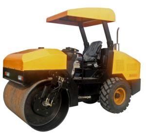 4 Ton Rubber Tire Vibratory Road Roller Compactor for Sale