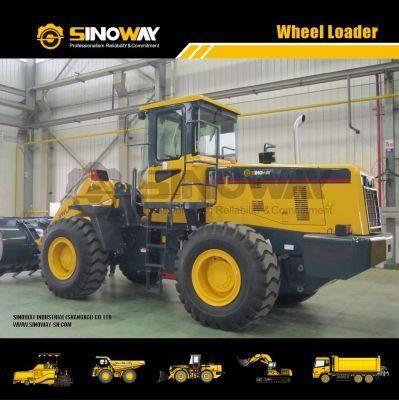 Sinoway Brand New 3.0 Cbm Wheel Loader 5ton