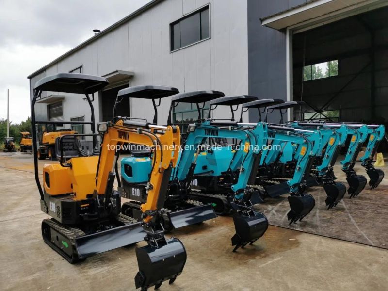 Manufacturer Cheap Hydraulic Mini Digger 0.8 Ton 1t Mini Crawler Excavator for Sale