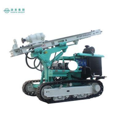 Factory Direct Sale Hf130y Hydraulic Guardrail Post Pile Driver with CE