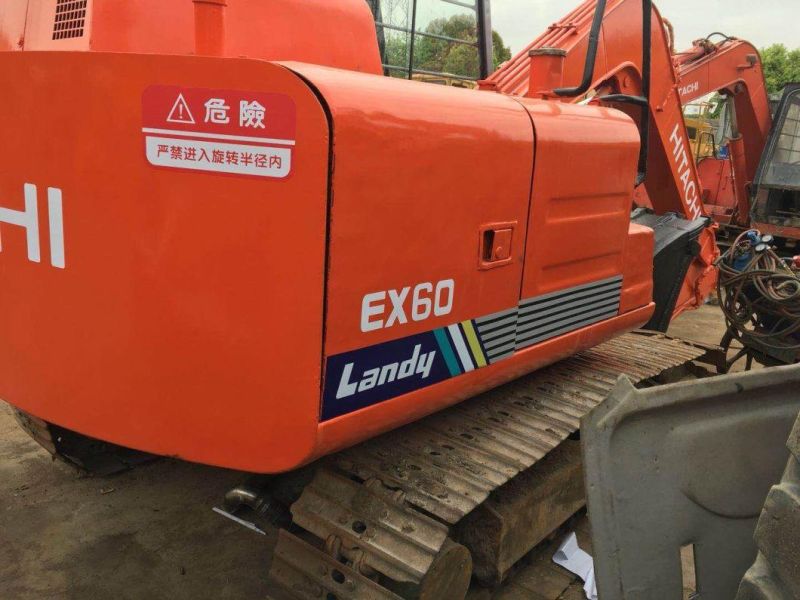 6 Ton Mini Japan Excavator Hitachi Ex60-1 with Isuzu Engine