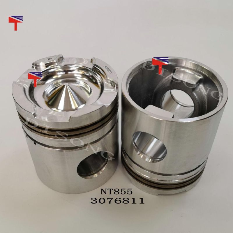 High-Performance Diesel Engine Engineering Machinery Parts Piston 3076811 for Engine Parts Nt855 Generator Set