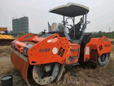 3*Second Hand /Used Hydraulic Hamm HD138 Double/Single Drum Road Roller Low Price Hot for Sale