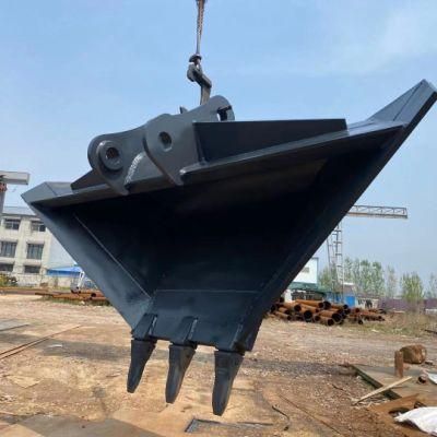 Excavator Trapezoid Bucket for Construction Machinery Spare Parts Digging