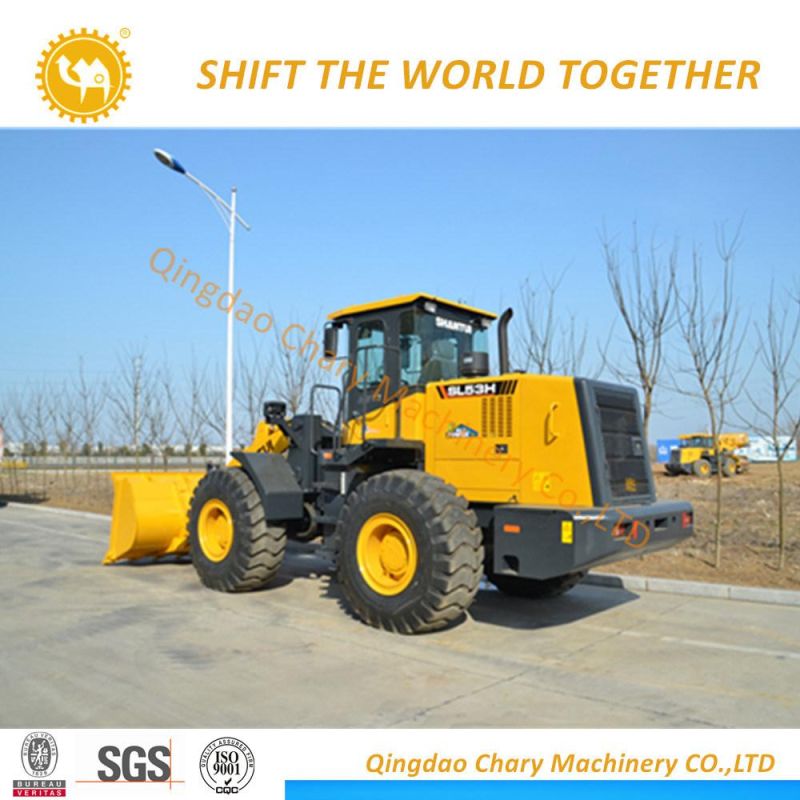 Low Price and High Quality Hydraulic Wheel Loader Shantui SL53h From China