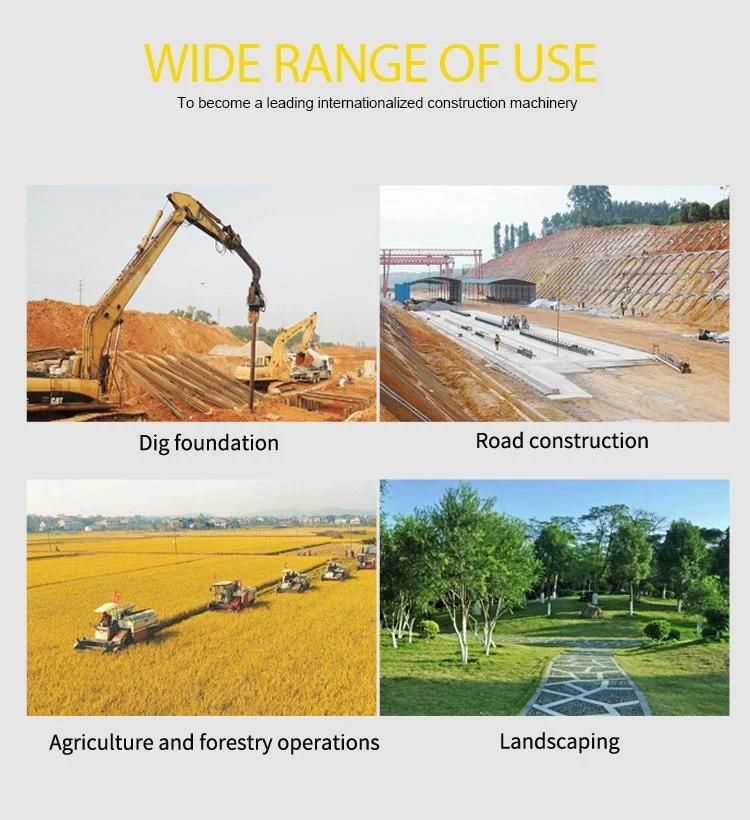Highly Flexible 4 Ton Mini Wheeled Excavator with CE EPA Euro5