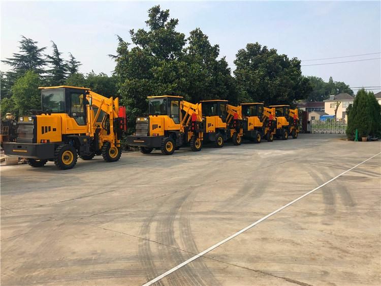 Hydraulic Highway Guardrail Post Driver