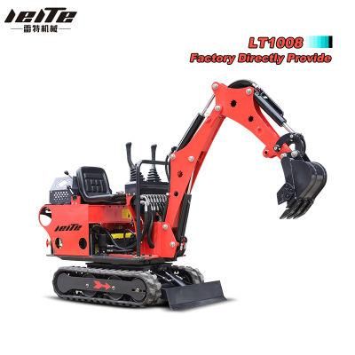 High Quality 0.8ton/800kg Small Garden Digging Machine/China Full Hydraulic Excavator Mini Excavators