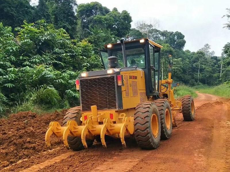 Motor Grader Sg24-3 220HP 18700kg China Road Graders Small Motor Grader Price