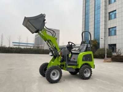 Twl05 0.5ton Farm Machines Snow Blower Front Electric Bucket Small Mini Wheel Loader