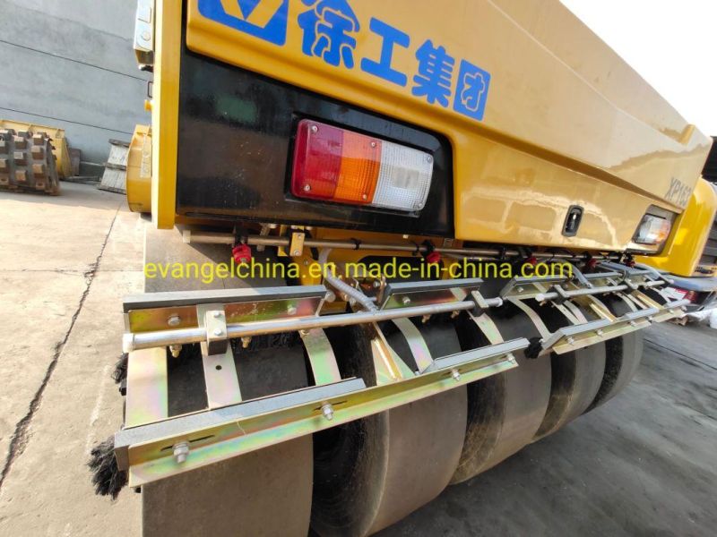 New 16 Ton XP163 Wheeled Road Roller with Pneumatic Rubber Tyre