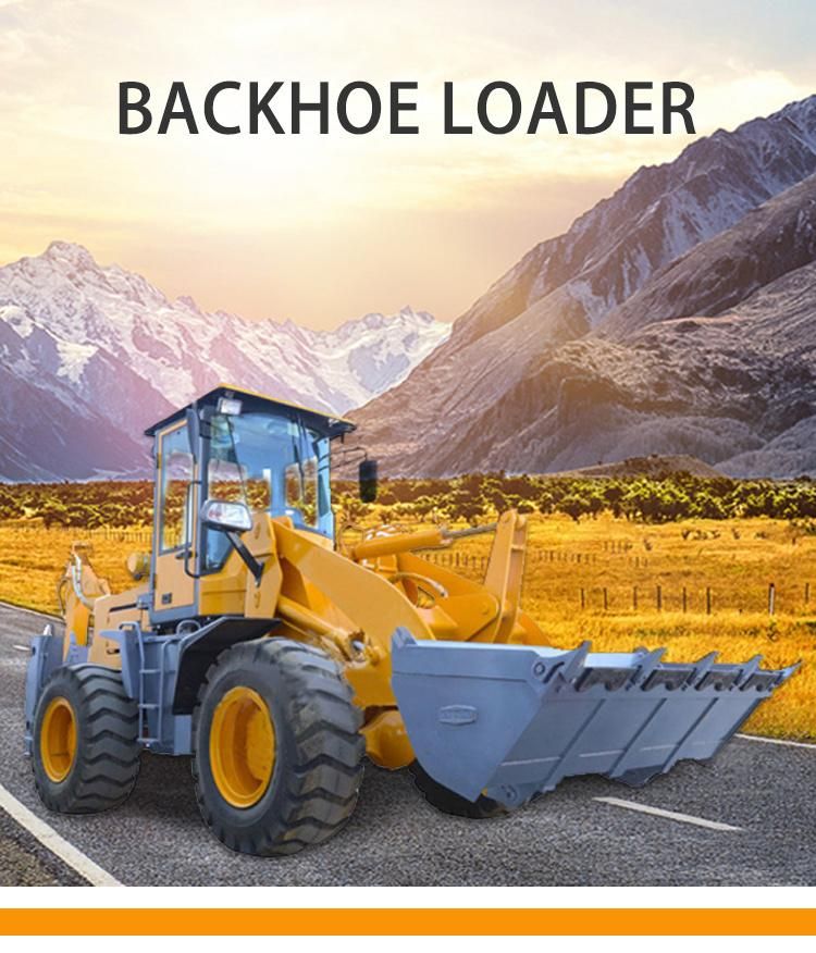 5 Ton Garden Use Excavator Backhoe 15-26 Small Backhoe Loader 5 Ton Excavator Loader